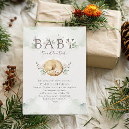 Het is koud buiten Winter Baby Shower Schattige Vo Kaart