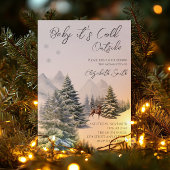 Het is koud buiten Winter Wonderland Genderneutraa Kaart