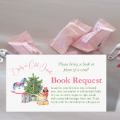 Het is Koud Buiten Winterboek voor Baby shower Visitekaartje