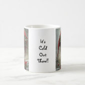 Het is koud daar #2 koffiemok (Center)