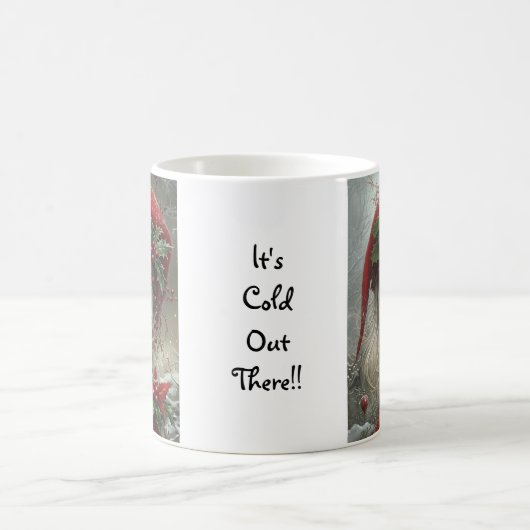 Het is koud daar #2 koffiemok (Center)