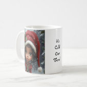 Het is koud daar!! koffiemok (Voorkant links)