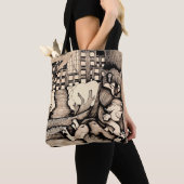 "Het is koud daarbuiten" Tote Bag (Dichtbij)