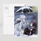 Het is Koude Buitenkant Briefkaart (Voorkant / Achterkant)