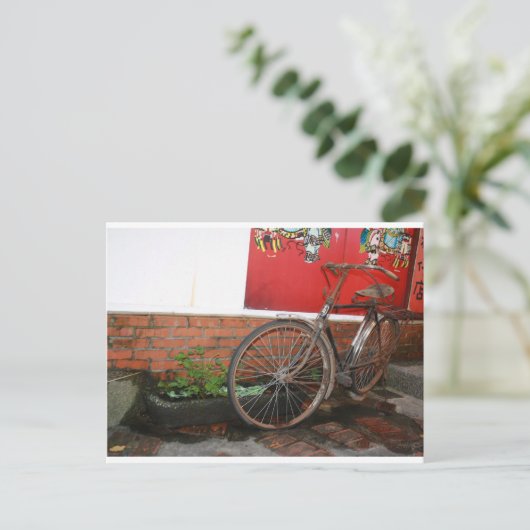 Het is lang geleden..... briefkaart (Staand voorkant)