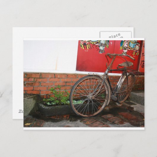 Het is lang geleden..... briefkaart (Voorkant / Achterkant)