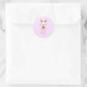 Het is lentestijd T-Shirt Ronde Sticker (Tas)
