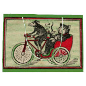Het is leuk om de kat te zijn groot cadeauzakje (Achterkant)