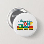 Het is leuk om een te zijn ronde button 5,7 cm (Voorkant /achterkant)