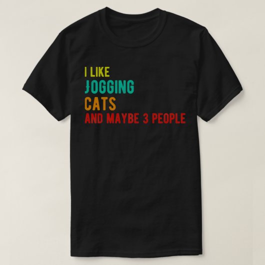 Het is leuk om katten grappig te jagen.. t-shirt (Design voorkant)