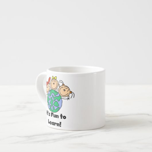 Het is leuk om te leren espresso kop (Links)