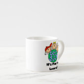 Het is leuk om te leren espresso kop (Voorkant rechts)