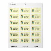 Het is leuk om te leren etiket (Full Sheet)
