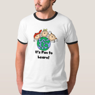 Het is leuk om te leren t-shirt