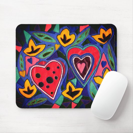 Het is leuk om verliefd te zijn muismat (Met muis)