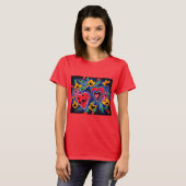 Het is leuk om verliefd te zijn t-shirt (Voorkant volledig)