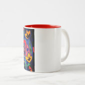 Het is leuk om verliefd te zijn tweekleurige koffiemok (Voorkant rechts)