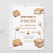 Het is leuker met Friends Smores Party Kaart (Voorkant)