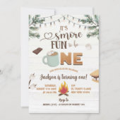 Het is leuker om één camping eerste verjaardag te kaart (Voorkant)