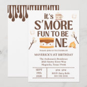 Het is leuker om een eerste verjaardag te zijn kaart (Voorkant / Achterkant)