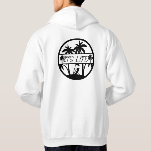 Het is Life White Hoodie (Achterkant)