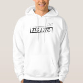 Het is Life White Hoodie (Voorkant)