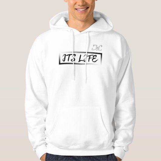 Het is Life White Hoodie (Voorkant)