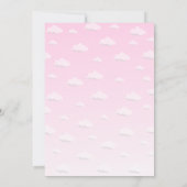 Het is Little Miss Boo-tiful's verjaardag Roze Mei Kaart (Achterkant)