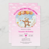 Het is Little Miss Boo-tiful's verjaardag Roze Mei Kaart (Voorkant / Achterkant)