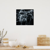 Het is live afdrukken poster (Keuken)