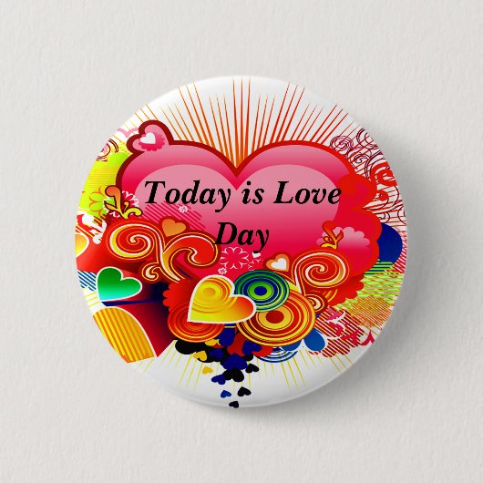 Het is Love Day_ Button (Voorkant)