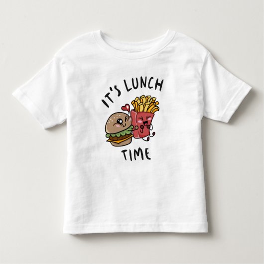 Het is Lunch Time Kinder Shirts (Voorkant)