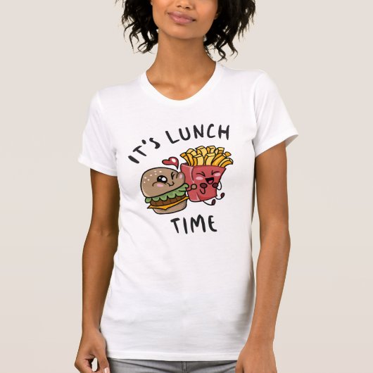 Het is Lunch Time T-shirt (Voorkant)