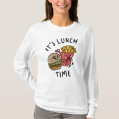 Het is Lunch Time T-shirt (Voorkant)