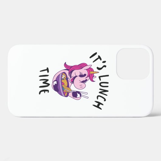 Het is lunchtijd Case-Mate iPhone case (Achterkant (horizontaal))