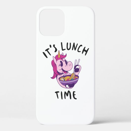 Het is lunchtijd Case-Mate iPhone case (Achterkant)