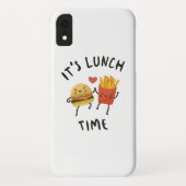 Het is lunchtijd Case-Mate iPhone case (Achterkant)