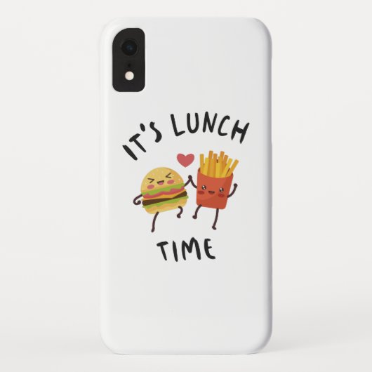 Het is lunchtijd Case-Mate iPhone case (Achterkant)