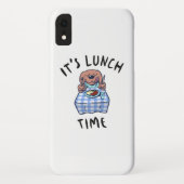 Het is lunchtijd Case-Mate iPhone case (Achterkant)