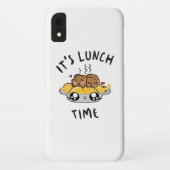 Het is lunchtijd Case-Mate iPhone case (Achterkant)