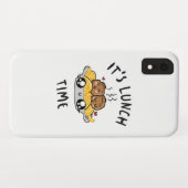 Het is lunchtijd Case-Mate iPhone case (Achterkant (horizontaal))
