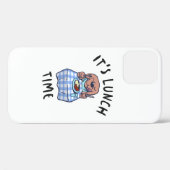 Het is lunchtijd Case-Mate iPhone case (Achterkant (horizontaal))