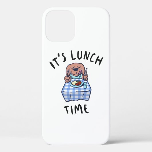 Het is lunchtijd Case-Mate iPhone case (Achterkant)