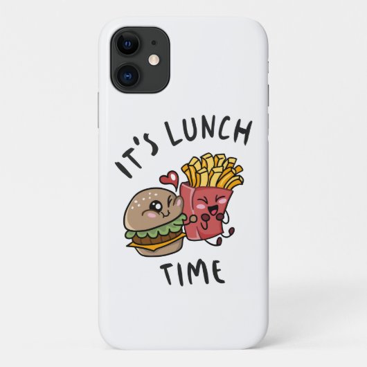 Het is lunchtijd Case-Mate iPhone case (Achterkant)