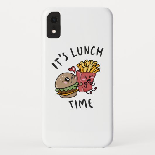 Het is lunchtijd Case-Mate iPhone case (Achterkant)