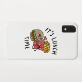Het is lunchtijd Case-Mate iPhone case (Achterkant (horizontaal))