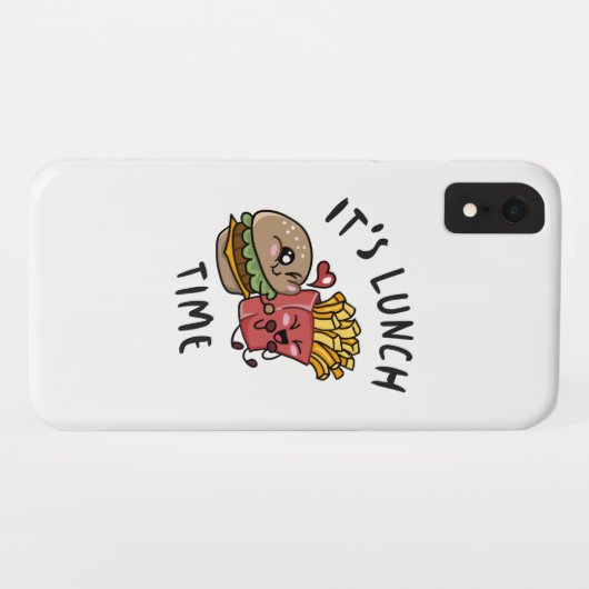 Het is lunchtijd Case-Mate iPhone case (Achterkant (horizontaal))