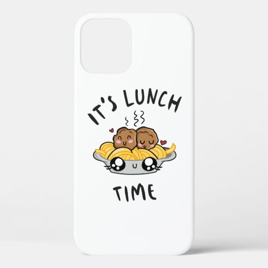 Het is lunchtijd Case-Mate iPhone case (Achterkant)