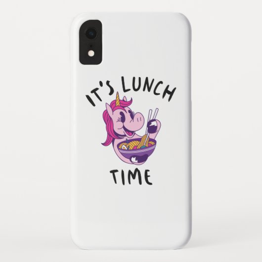 Het is lunchtijd Case-Mate iPhone case (Achterkant)