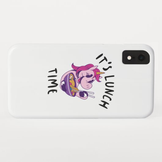 Het is lunchtijd Case-Mate iPhone case (Achterkant (horizontaal))